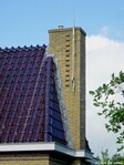 Schoorsteen rechter deel met versiering.
<br/>
Gert-Jan Lobbes, 2019
